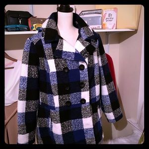 TERI Hooded Pea Coat